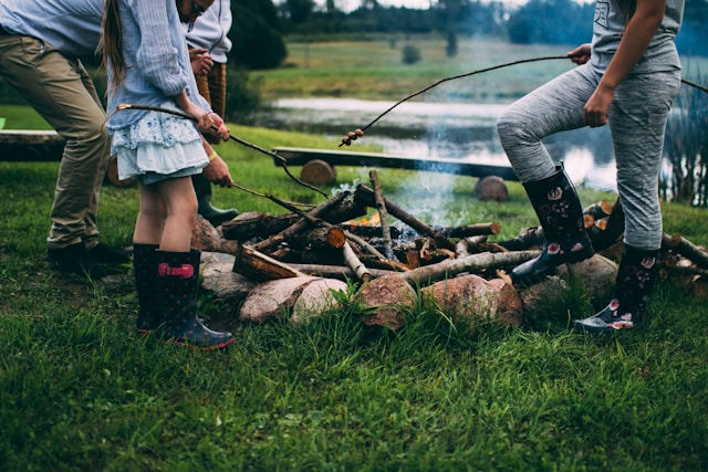 Camping en famille